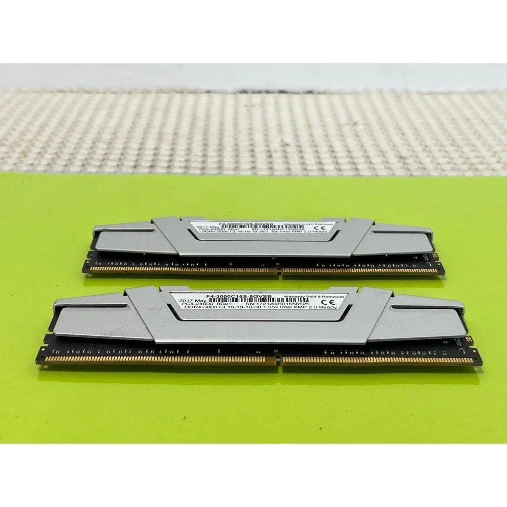 G.Skill Ripjaws V16GB 2x8GB DDR4 3000MHz PC4-24000 Desktop RAM F4-3000C16S-8GVSB